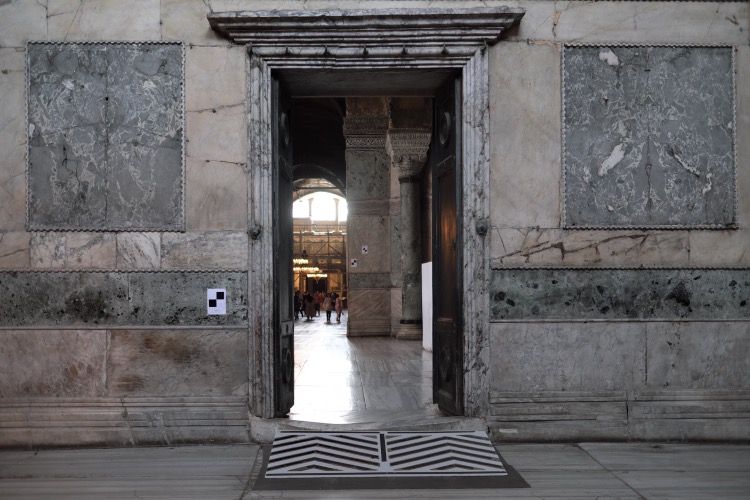 Hagia Sophia marble doorway