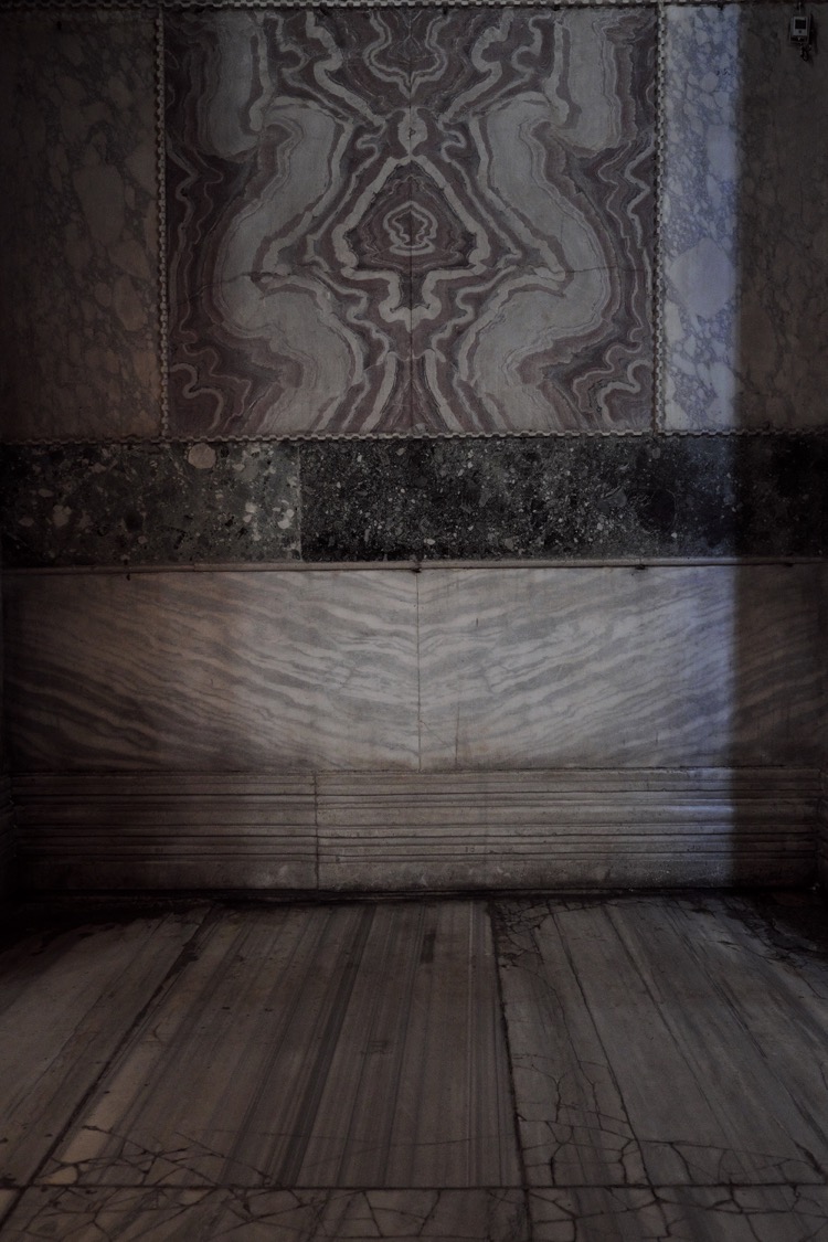 Hagia Sophia book matched marble wall panels